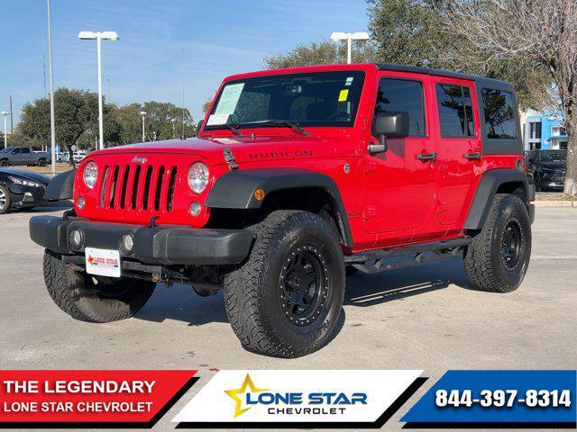 used 2016 Jeep Wrangler Unlimited car, priced at $22,999