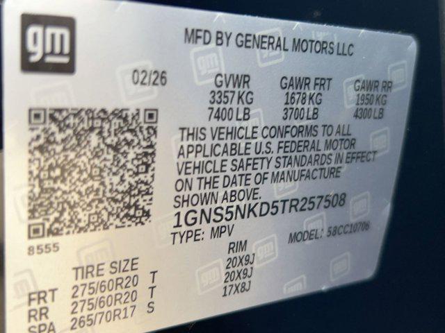 new 2026 Chevrolet Tahoe car, priced at $66,271