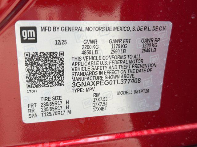 new 2026 Chevrolet Equinox car, priced at $32,881