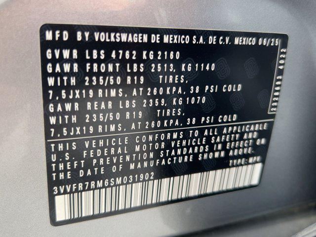 used 2025 Volkswagen Tiguan car, priced at $27,999