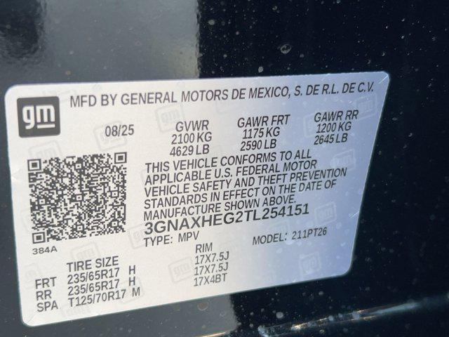 new 2026 Chevrolet Equinox car, priced at $30,141