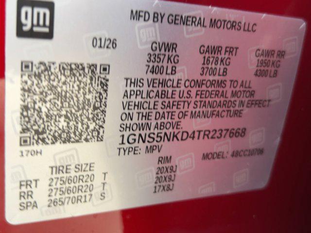 new 2026 Chevrolet Tahoe car, priced at $66,771