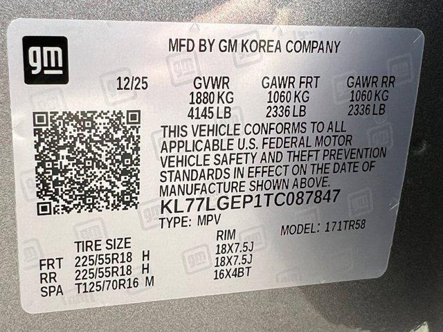 new 2026 Chevrolet Trax car, priced at $24,981