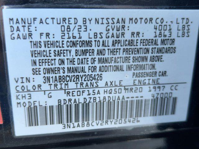 used 2024 Nissan Sentra car, priced at $19,199