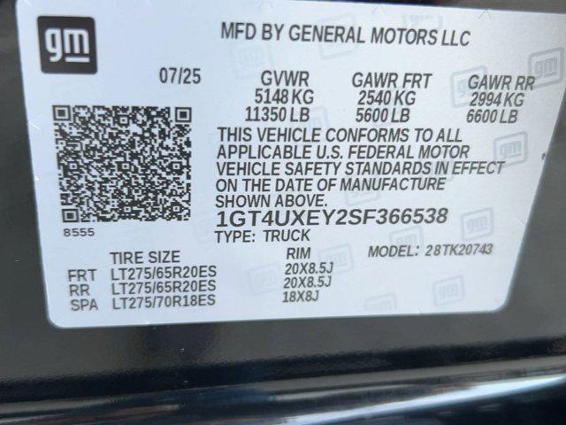 used 2025 GMC Sierra 2500 car, priced at $84,997