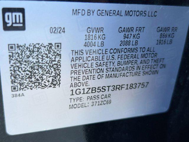 used 2024 Chevrolet Malibu car, priced at $20,288