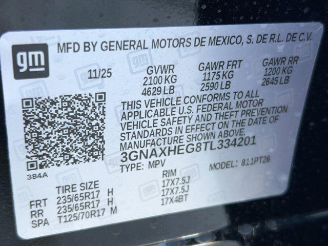 new 2026 Chevrolet Equinox car, priced at $26,091