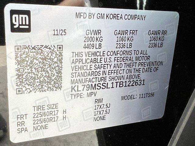 new 2026 Chevrolet TrailBlazer car, priced at $31,071