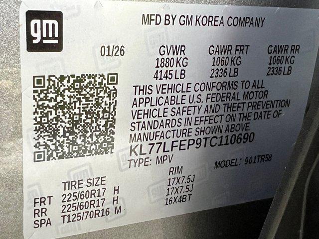 new 2026 Chevrolet Trax car, priced at $24,371