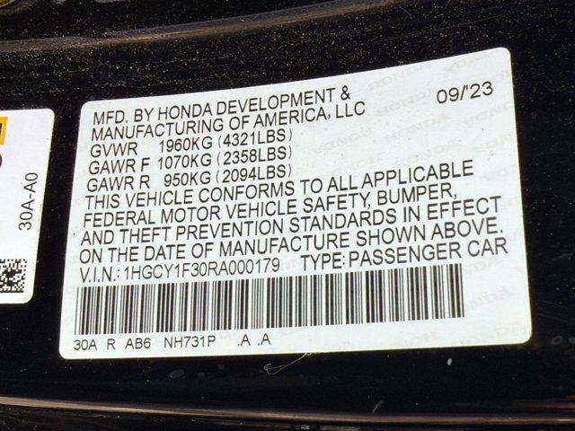 used 2024 Honda Accord car, priced at $26,674