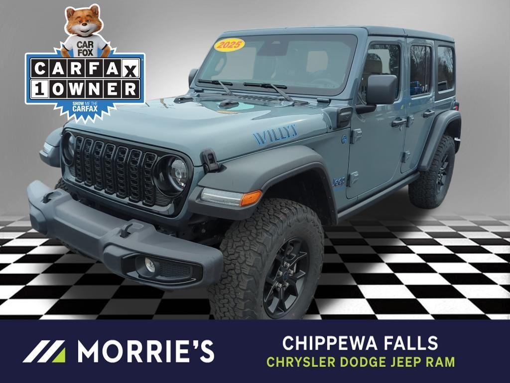 used 2025 Jeep Wrangler 4xe car, priced at $29,650
