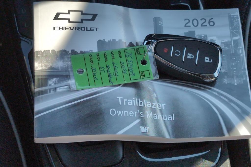new 2026 Chevrolet TrailBlazer car, priced at $27,820