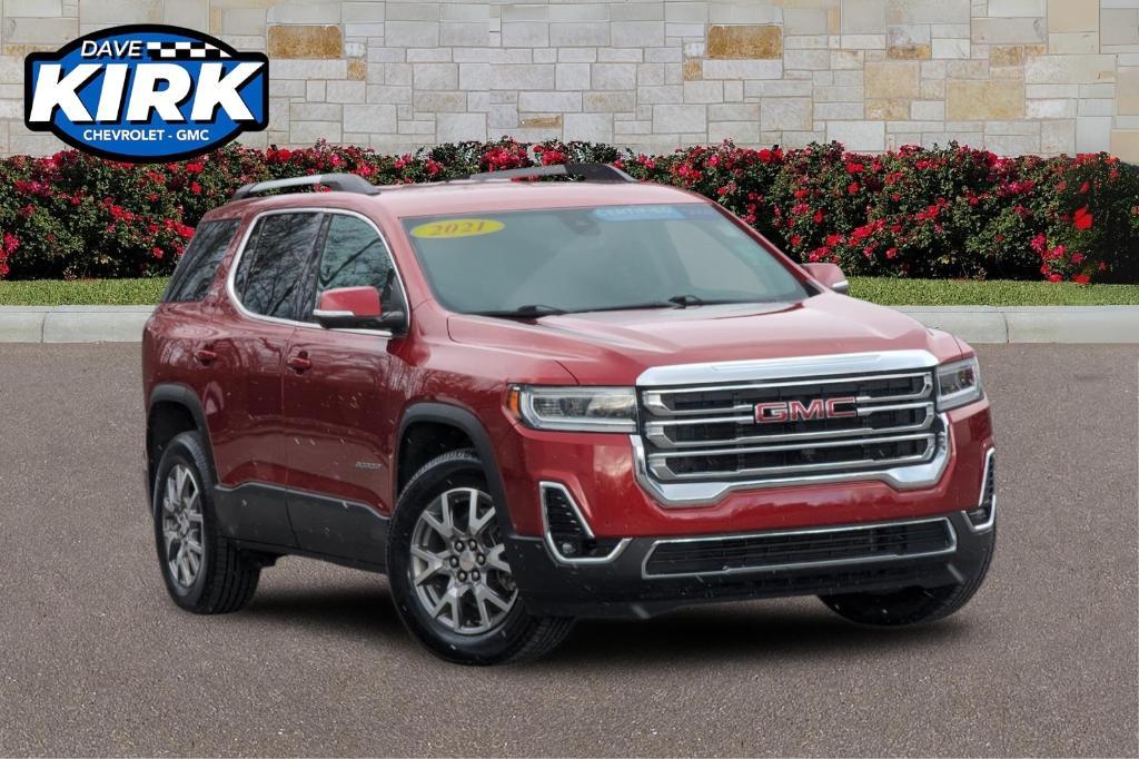 used 2021 GMC Acadia car, priced at $27,497