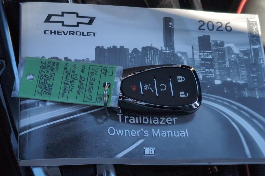 new 2026 Chevrolet TrailBlazer car, priced at $33,905