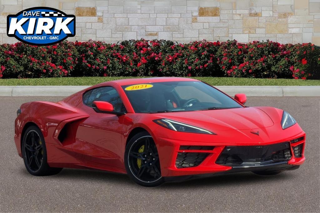 used 2021 Chevrolet Corvette car, priced at $63,300