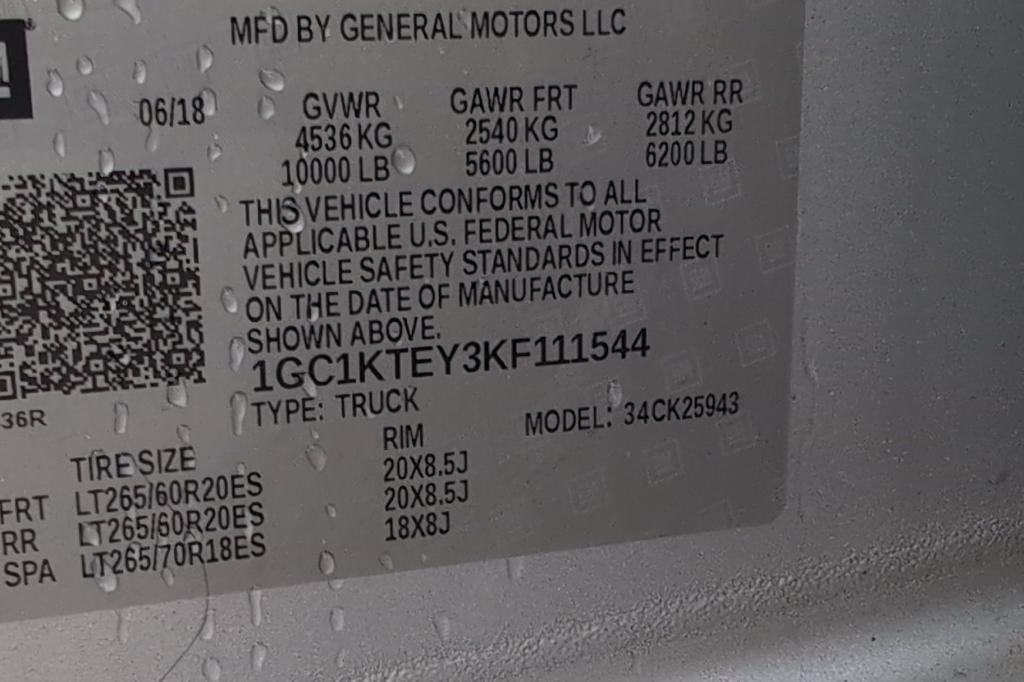 used 2019 Chevrolet Silverado 2500 car, priced at $48,994