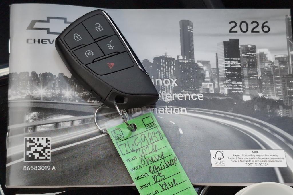 new 2026 Chevrolet Equinox car, priced at $35,170