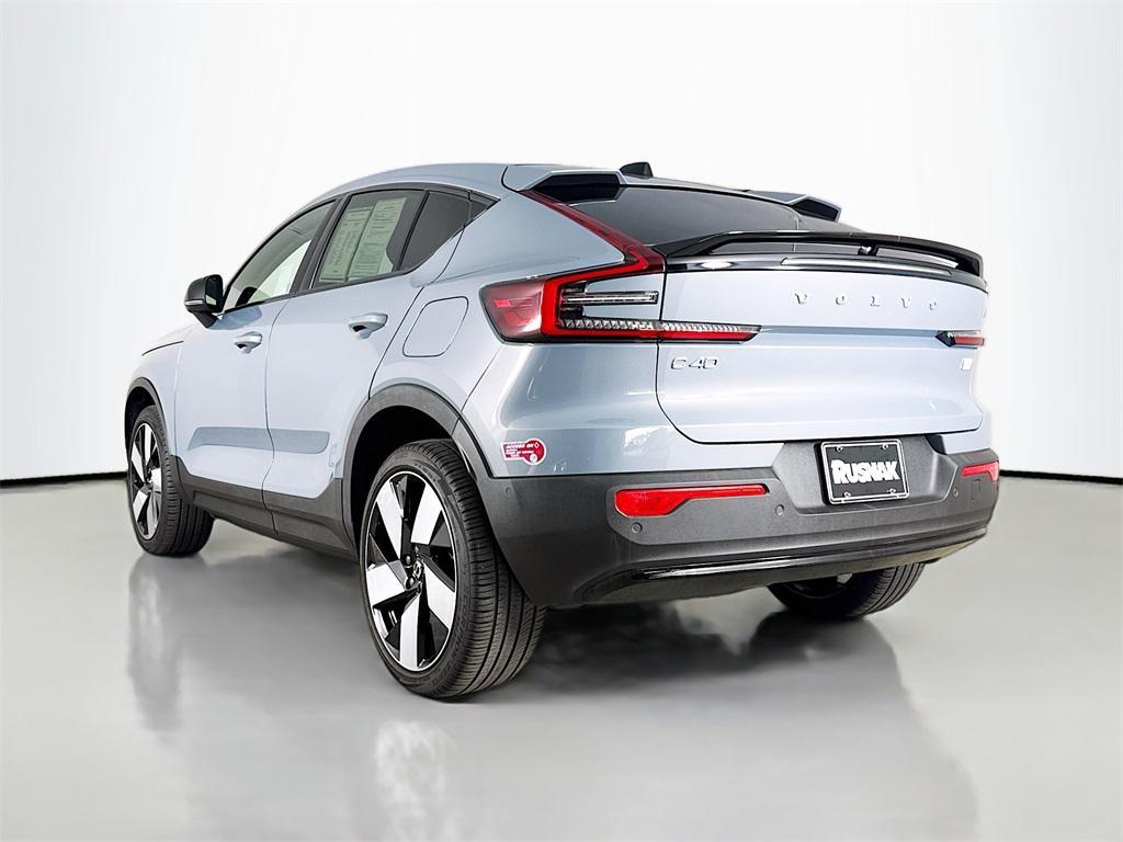 used 2023 Volvo C40 Recharge Pure Electric car, priced at $25,495