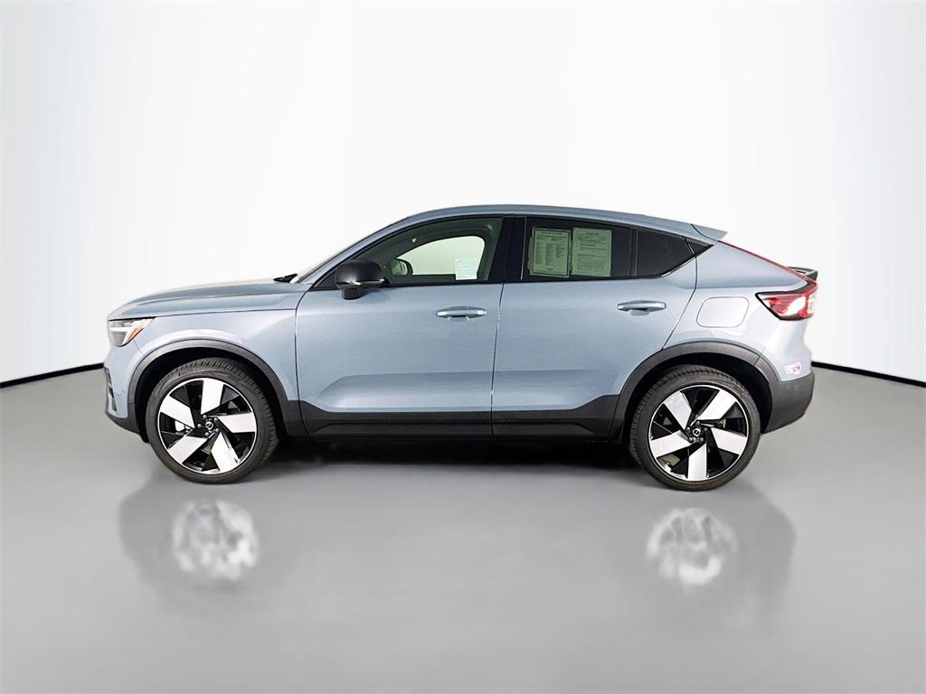 used 2023 Volvo C40 Recharge Pure Electric car, priced at $25,495