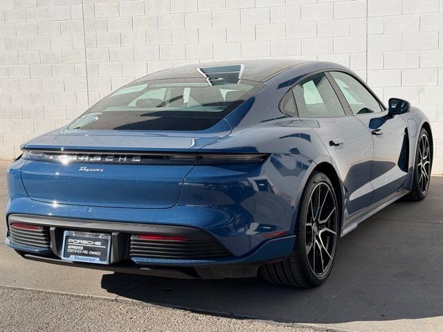 used 2024 Porsche Taycan car, priced at $84,000