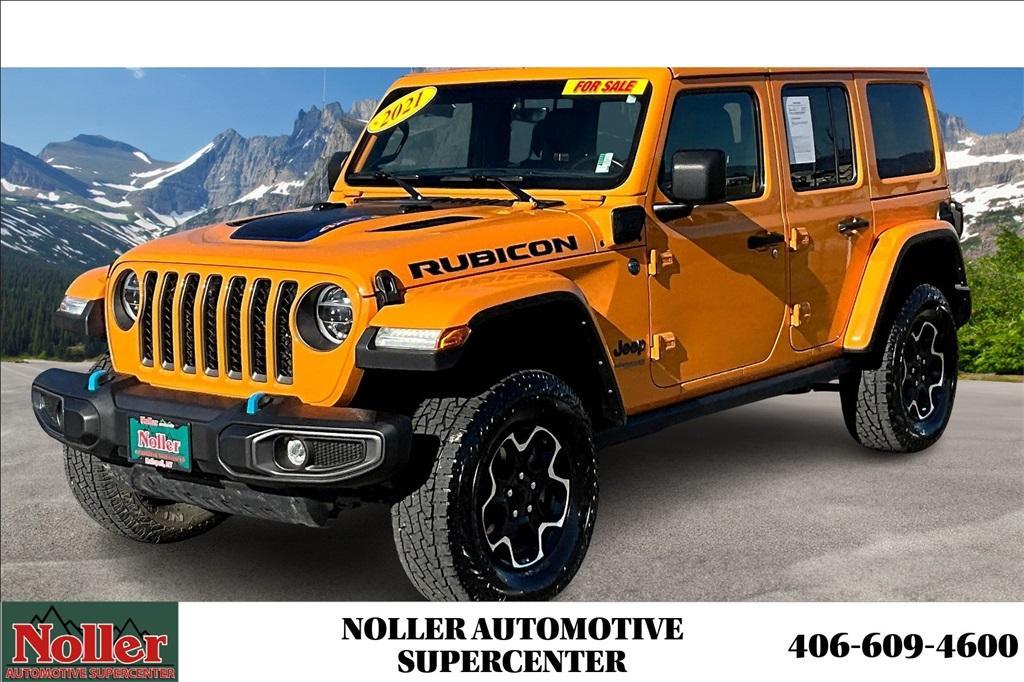 used 2021 Jeep Wrangler Unlimited 4xe car, priced at $30,481