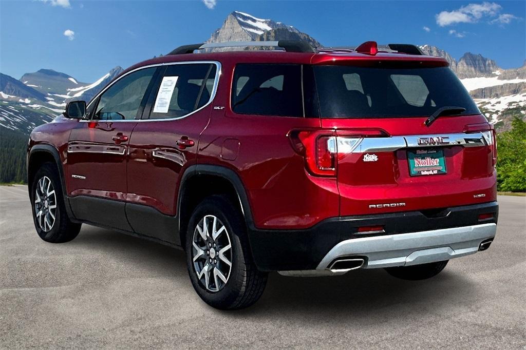 2023 Volcanic Red GMC Acadia