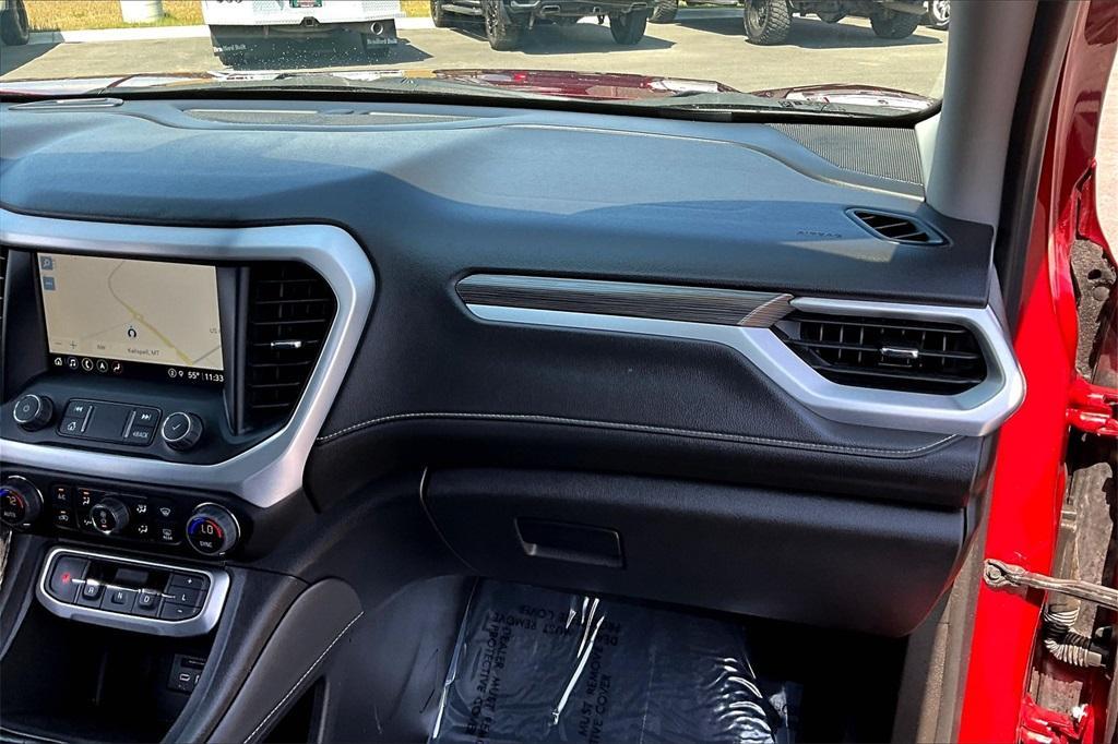 2023 Volcanic Red GMC Acadia