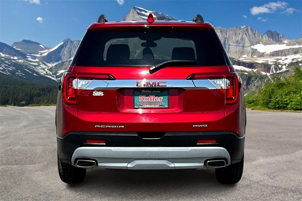 2023 Volcanic Red GMC Acadia