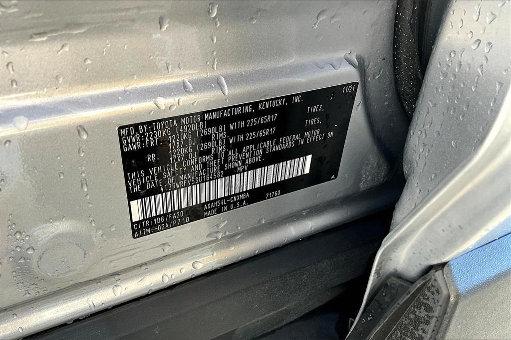 2025 Silver Sky Metallic Toyota RAV4 Hybrid