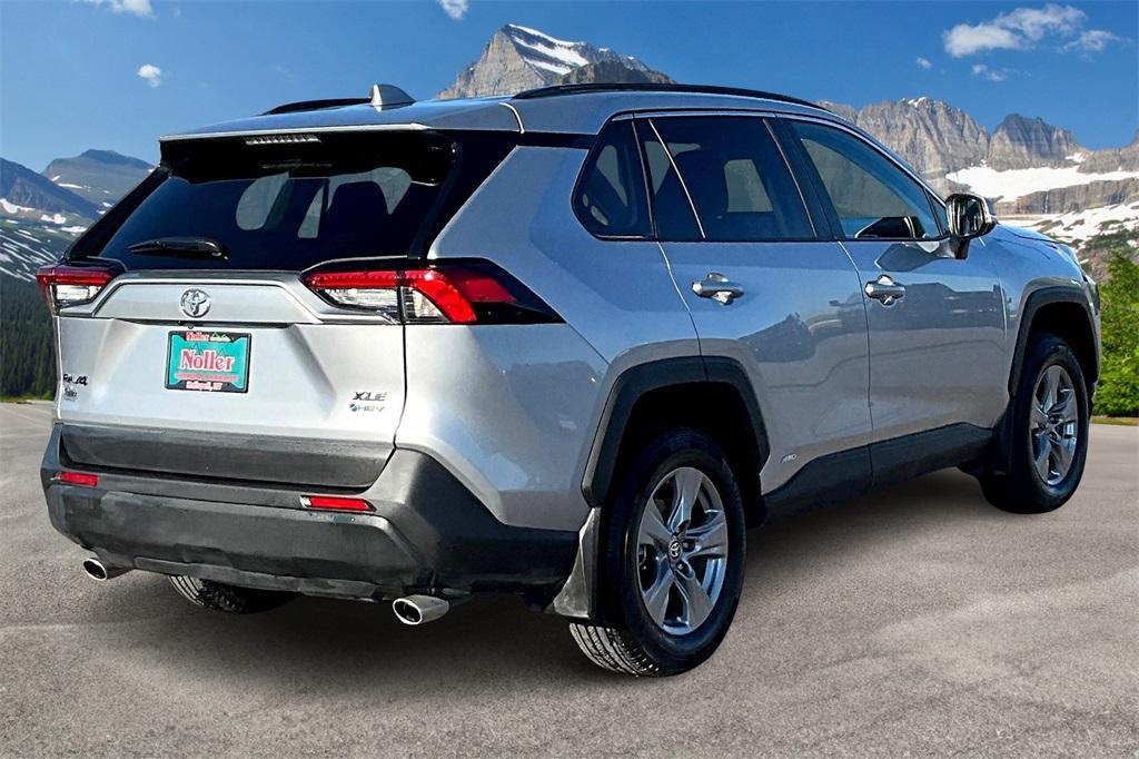 2025 Silver Sky Metallic Toyota RAV4 Hybrid