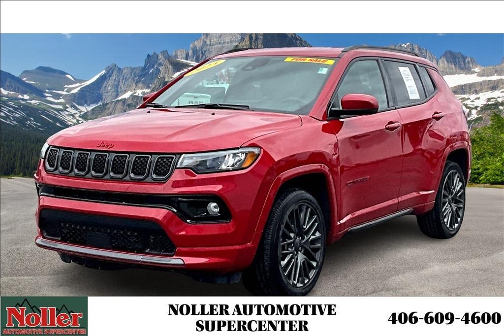 used 2023 Jeep Compass car, priced at $20,981