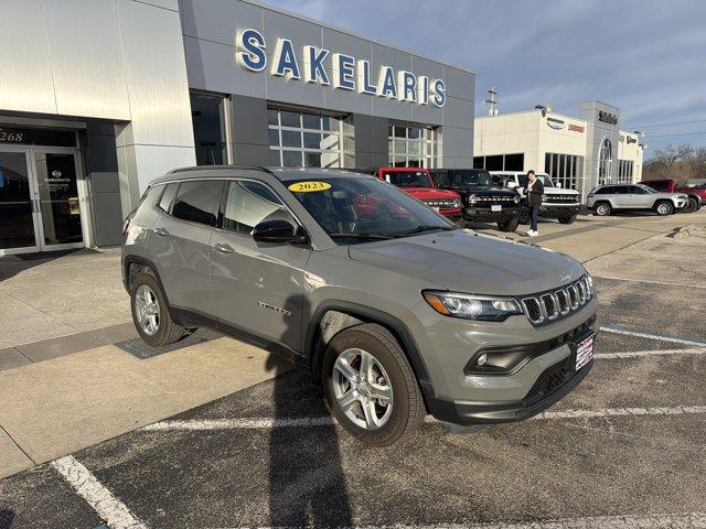used 2023 Jeep Compass car, priced at $18,498