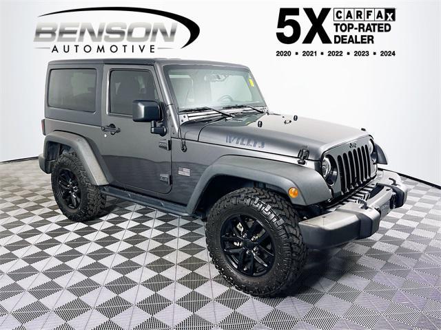 used 2018 Jeep Wrangler JK car, priced at $16,000