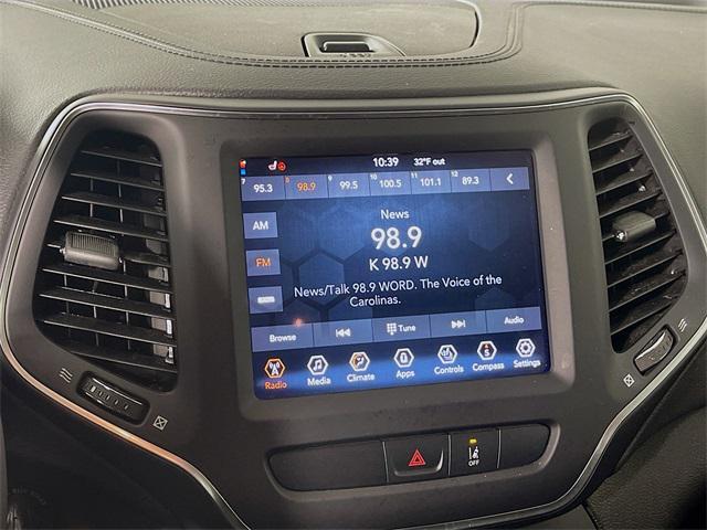 used 2022 Jeep Cherokee car, priced at $19,200