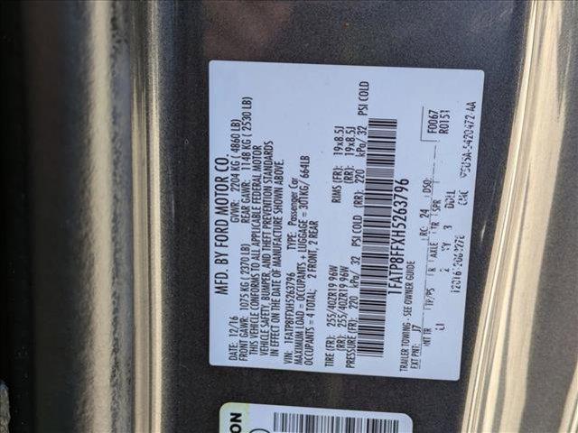 used 2017 Ford Mustang car, priced at $22,999