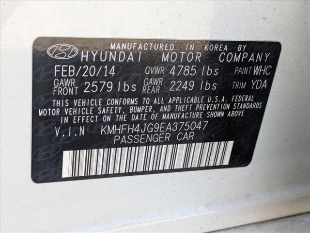 used 2014 Hyundai Azera car, priced at $8,989