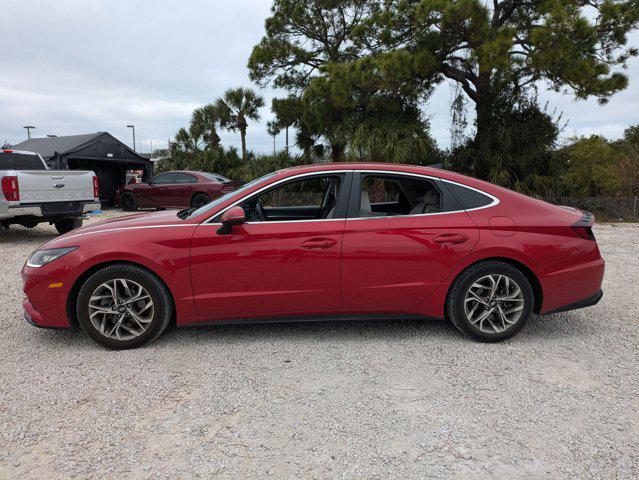 used 2021 Hyundai Sonata car, priced at $18,180