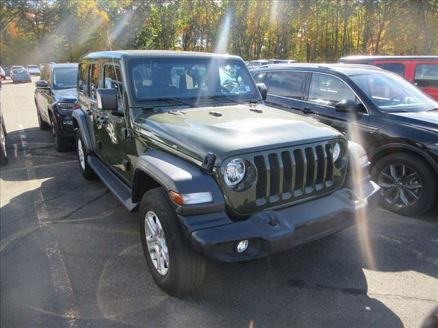 used 2022 Jeep Wrangler Unlimited car, priced at $29,650