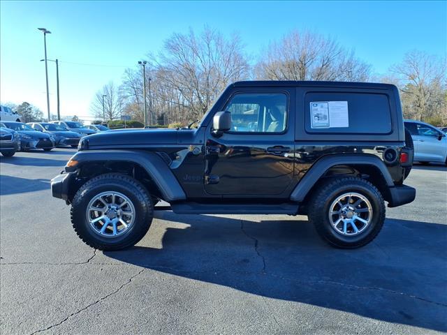 used 2022 Jeep Wrangler car, priced at $26,250