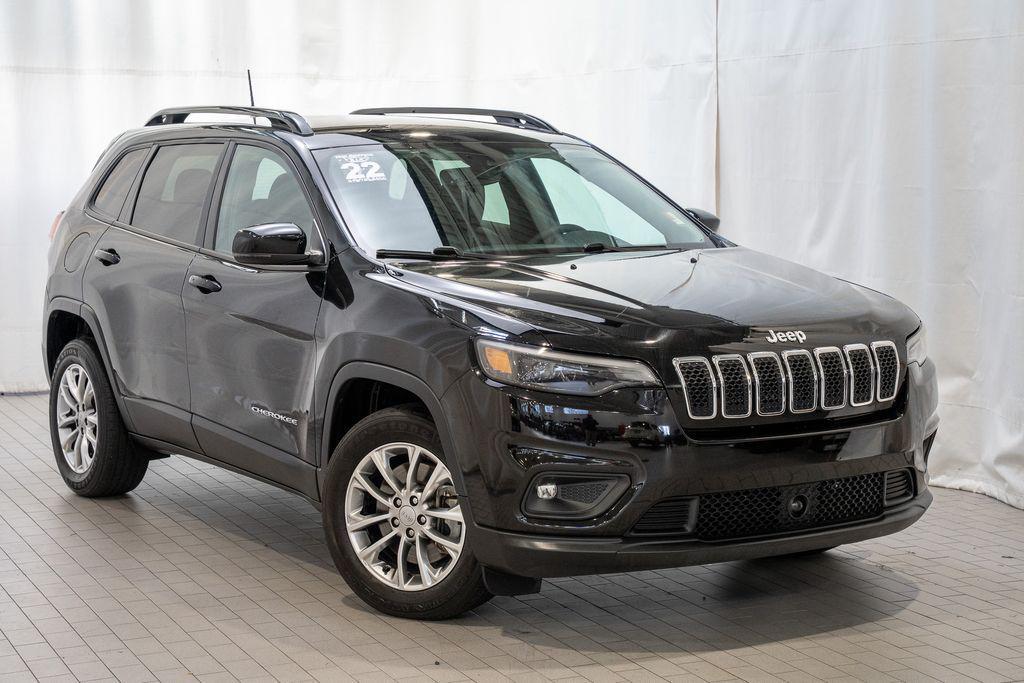 used 2022 Jeep Cherokee car, priced at $19,995