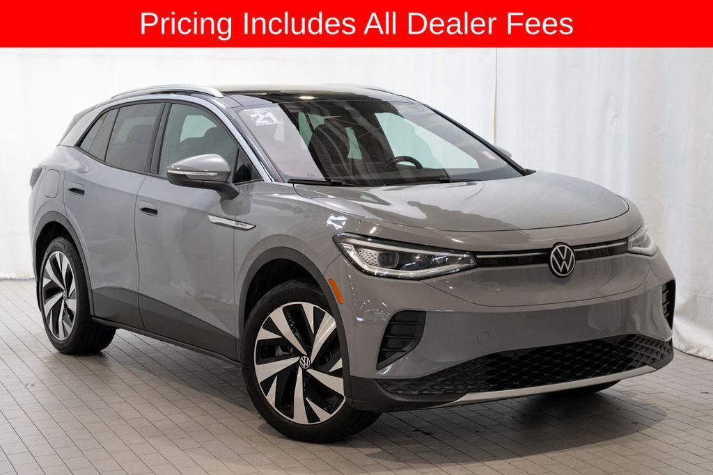 used 2021 Volkswagen ID.4 car, priced at $19,500