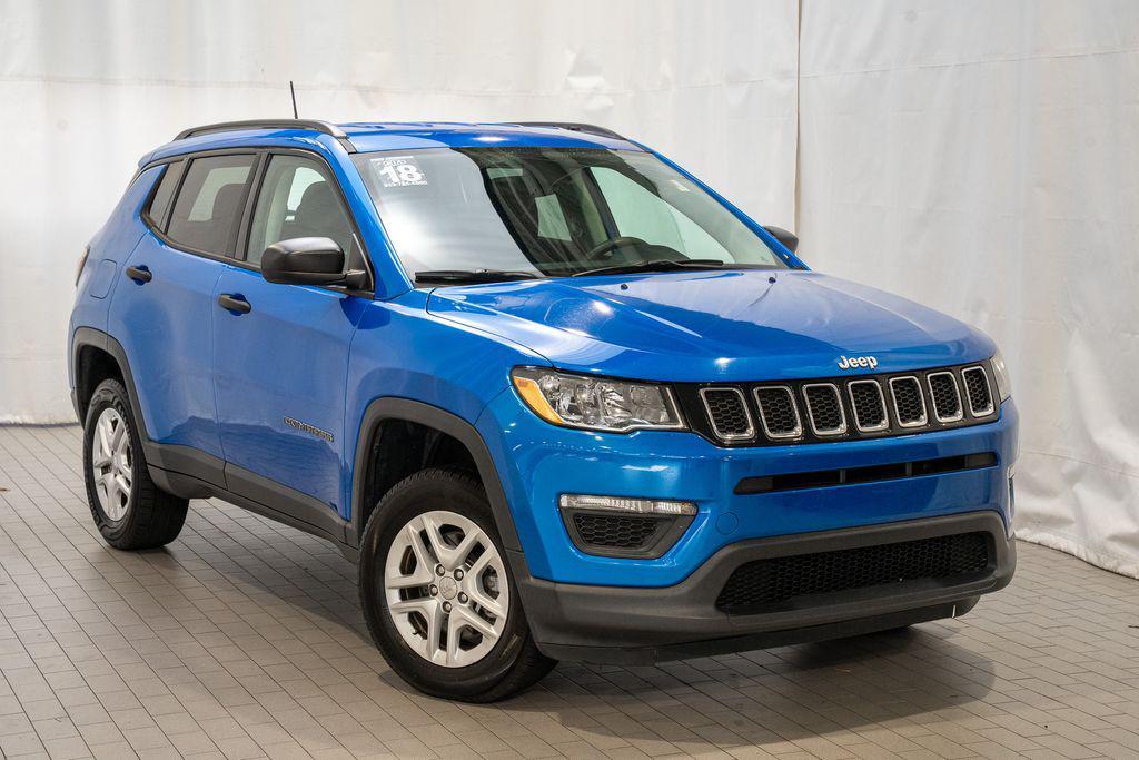 used 2018 Jeep Compass car, priced at $10,495