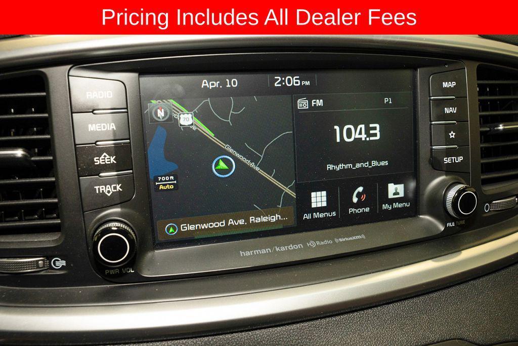 used 2019 Kia Sorento car, priced at $21,500