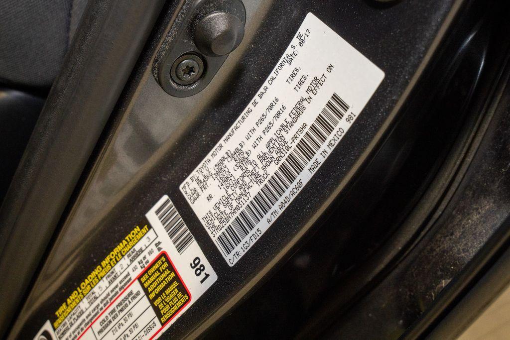 used 2017 Toyota Tacoma car, priced at $26,995