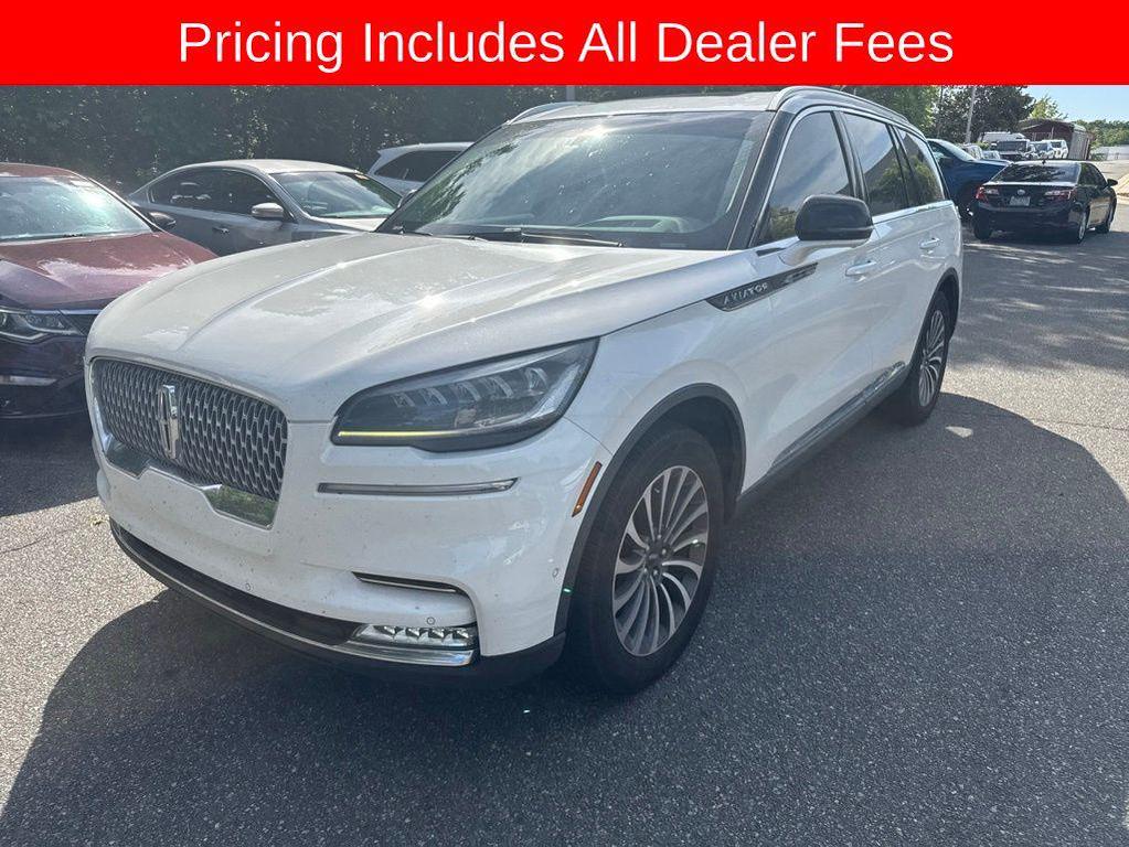 used 2021 Lincoln Aviator car, priced at $23,800