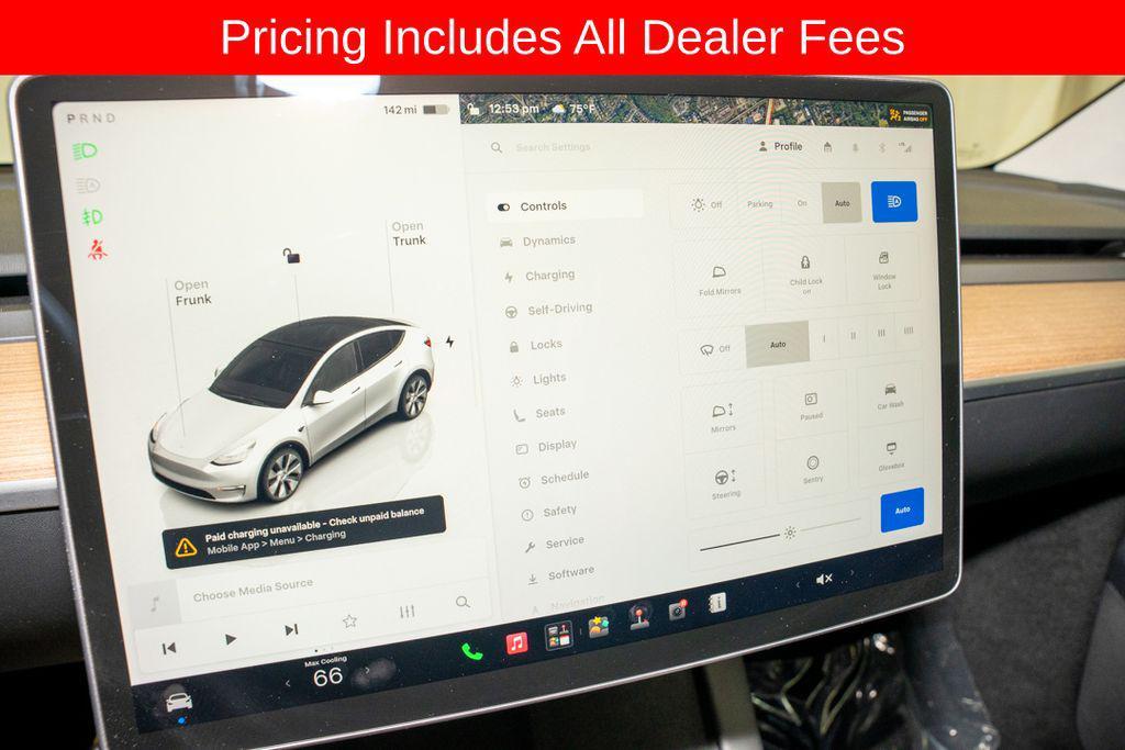 used 2023 Tesla Model Y car, priced at $34,299