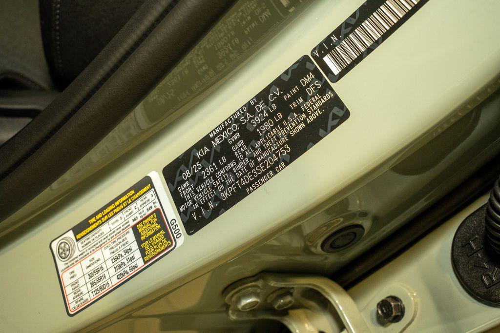 new 2025 Kia K4 car, priced at $23,007