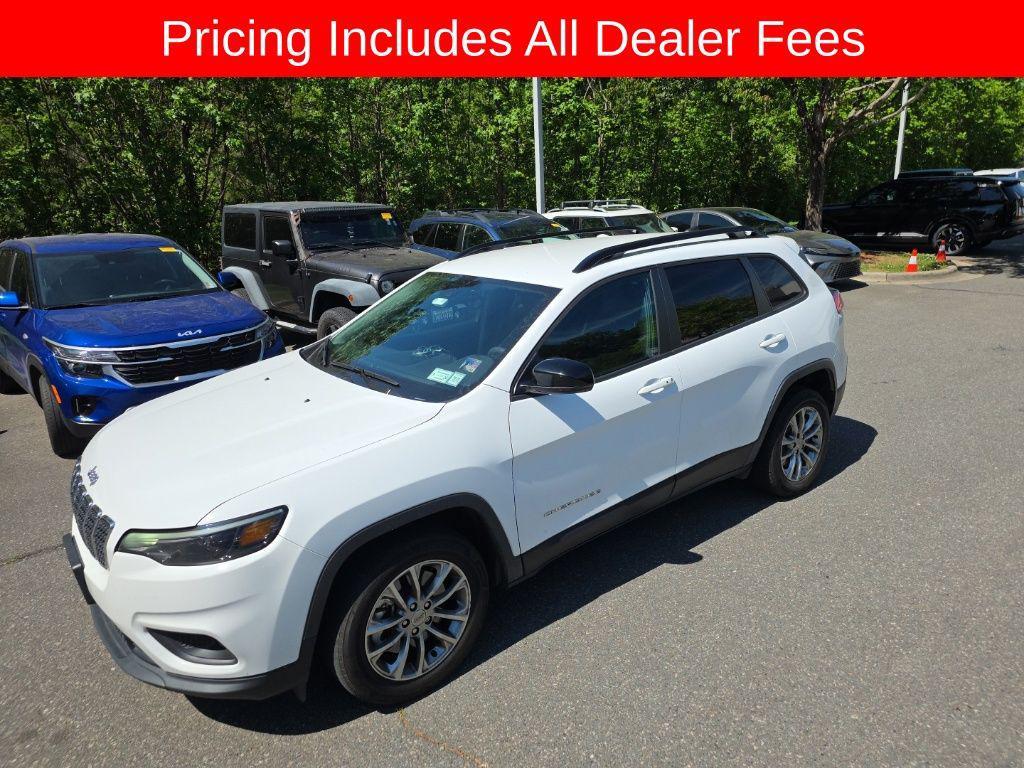 used 2022 Jeep Cherokee car, priced at $19,500