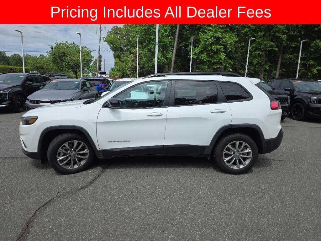 used 2022 Jeep Cherokee car, priced at $19,500
