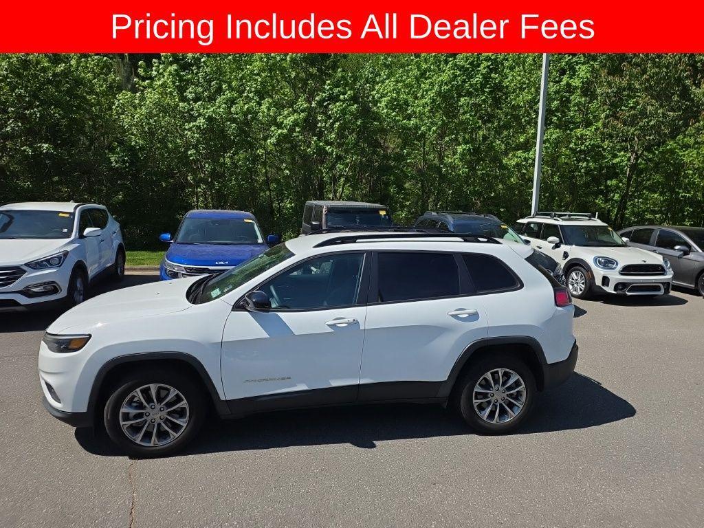 used 2022 Jeep Cherokee car, priced at $19,500
